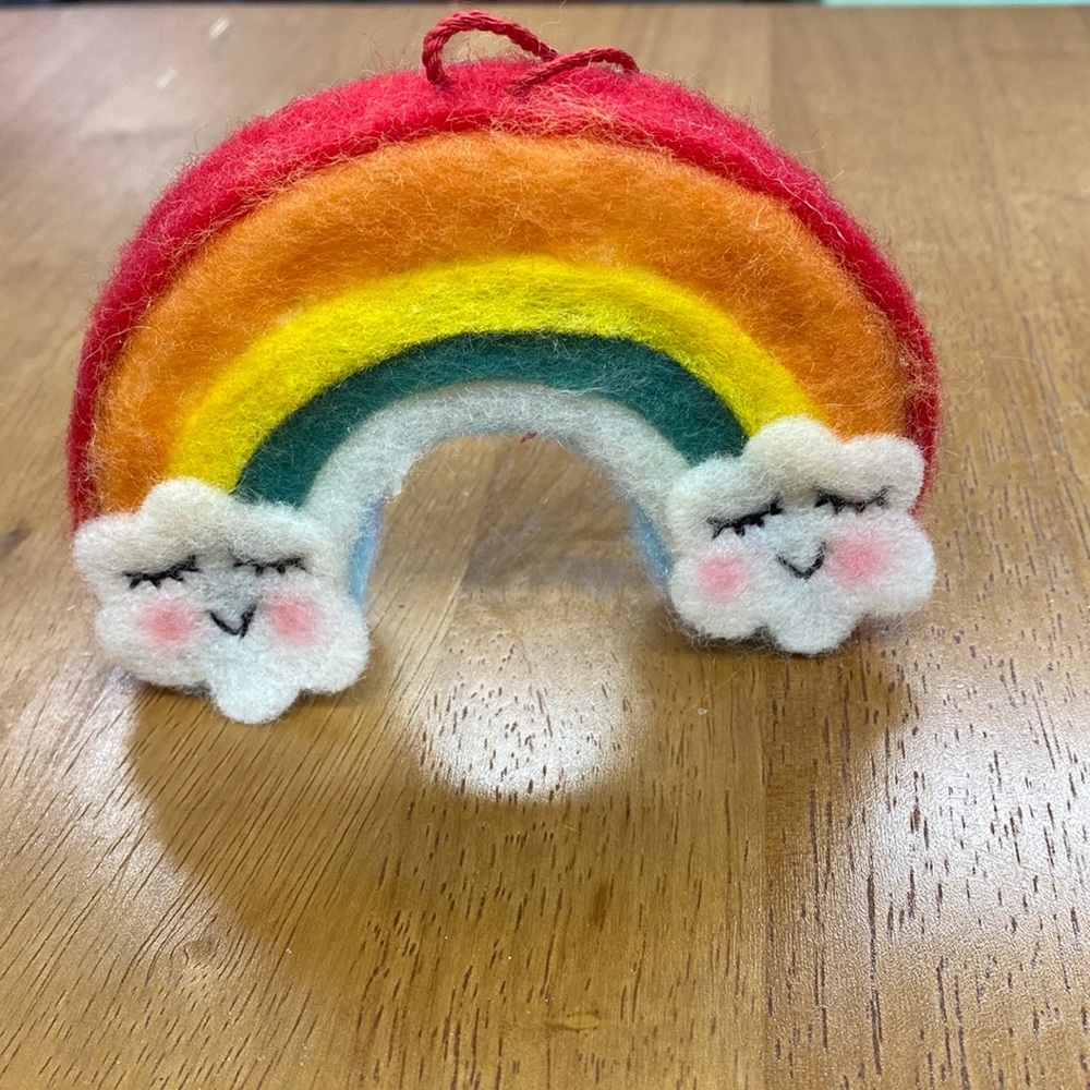 Rainbow ornament